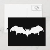 Gothic Melting Vampire Bat Postkarte (Vorne/Hinten)