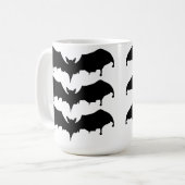Gothic Melting Vampire Bats Kaffeetasse (Vorderseite Links)