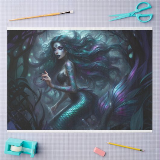 Gothic Memaid Seidenpapier (Basteln)