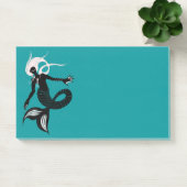 Gothic Mermaid Dark Fantasy Sea Creature Post-it Klebezettel (Büro)