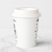 Gothic Mermaid Last Sail Veil Junggeselinnen-Absch Pappbecher (Rechts)