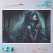 Gothic Mermaid Princess Tissue Paper Seidenpapier (Basteln)