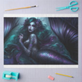 Gothic Mermaid Seidenpapier (Basteln)