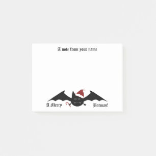 Gothic Merry Batmas niedlich Post-it Klebezettel