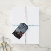 Gothic "Merry Darkmas" Horror Christmas Tree Geschenkanhänger (Mit Garn)