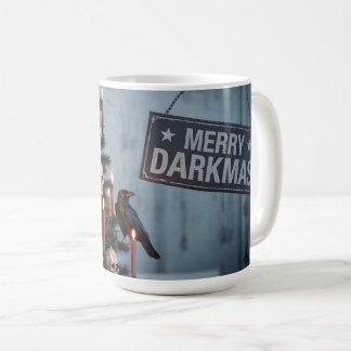 Gothic "Merry Darkmas" Horror Christmas Tree Kaffeetasse