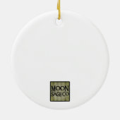 Gothic Merry Gothmas Keramik Ornament (Hinten)