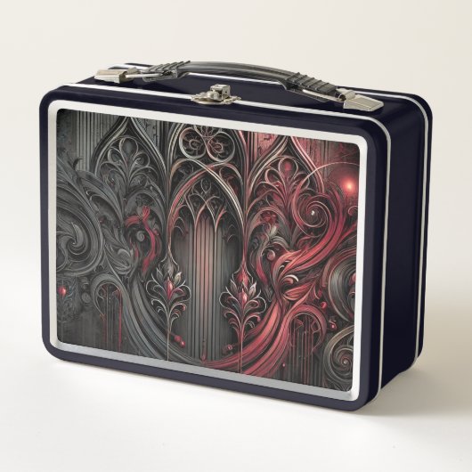 Gothic Metal Lunchbox - Einzigartiger Stil (Vorderseite)