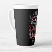 Gothic Mode Stil Milchtasse (Linke Ecke)
