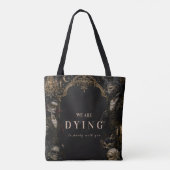 Gothic-Monster-Halloween-Masquerade Tasche (Rückseite)