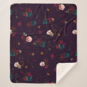 Gothic Moody-Blume Sherpadecke (Vorderseite)