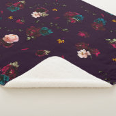 Gothic Moody-Blume Sherpadecke (3/4)