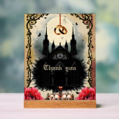 Gothic Moon – Ewige Liebe unter dem Mitternachtshi Acrylschild (Neutral)