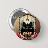 Gothic Moon – Ewige Liebe unter dem Mitternachtshi Button (Vorne & Hinten)