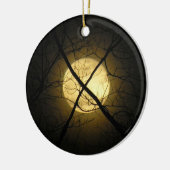 GOTHIC MOON KERAMIK ORNAMENT (Links)