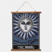 Gothic Moon Tarot Wandteppich Mit Holzrahmen (Vorderseite)