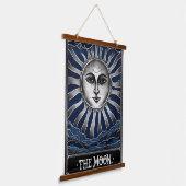 Gothic Moon Tarot Wandteppich Mit Holzrahmen (Gewinkelt)