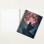 Gothic Moonlight Wraith Spiral Notebook | Dark Fan Planer (Anzeige)