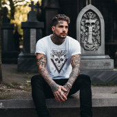 Gothic Moth & Skull T-Shirt