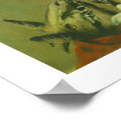 Gothic Mother and Child Devil Print Poster (Ecke)