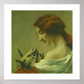 Gothic Mother and Child Devil Print Poster (Vorne)