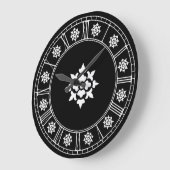 Gothic Motiv Große Wanduhr (Winkel)