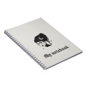 Gothic Muse Notebook - Dark Beauty Journal Notizblock (Rechte Seite)