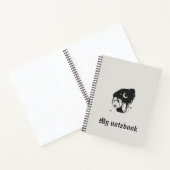 Gothic Muse Notebook – Dark Beauty Journal Notizblock (Innenseite)