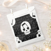 Gothic-Musiknote Geschenktütchen (Ausgeschnitten)