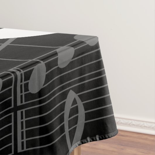 Gothic-Musiknote Tischdecke (Beispiel)