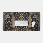 Gothic Muster Barock Kirchenbögen Schreibtischunterlage (Tastatur & Maus)