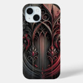 Gothic Muster Phone Case (Rückseite)