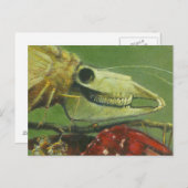Gothic Mutant Moth Postcard Postkarte (Vorne/Hinten)