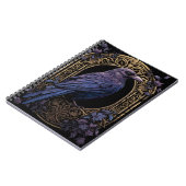Gothic Mystical Raven Notizblock (Linke Seite)