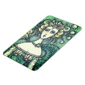 GOTHIC NEPTUNE'S PARAMOUR MERMAID MAGNET Green (Linke Seite)