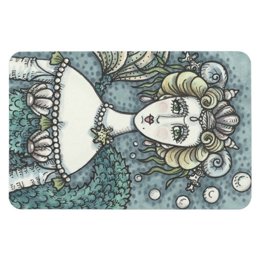 GOTHIC NEPTUNE'S PARAMOUR MERMAID MAGNET Siren (Horizontal)