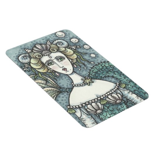 GOTHIC NEPTUNE'S PARAMOUR MERMAID MAGNET Siren (Rechte Seite)