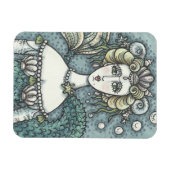 GOTHIC NEPTUNE'S PARAMOUR MERMAID MAGNET Siren (Horizontal)