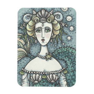 GOTHIC NEPTUNE'S PARAMOUR MERMAID MAGNET Siren