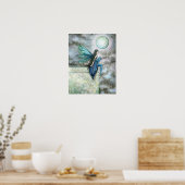Gothic Night Fairy Art Poster Print (Küche)