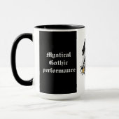 Gothic Night Owl and woman Tasse (Links)