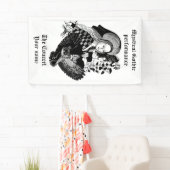 Gothic Night Owl und Frau Banner (Insitu)