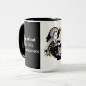 Gothic Night Owl und Frau Tasse (Vorderseite Links)