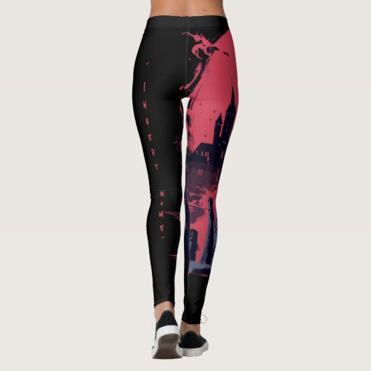 Gothic Nightmare Leggings (Rückseite)