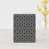 GOTHIC Note Card Karte (Gelbe Blume)