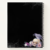 Gothic Notebook – Dark Aesthetic Journal  Notizblock (Rückseite)