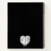 Gothic Notebook for Dark Aesthetics & Deep Ideas Notizblock (Rückseite)