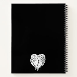 Gothic Notebook for Dark Aesthetics & Deep Ideas Notizblock