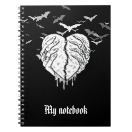 Gothic Notebook für Dark Ästhetik & Deep Ideas Notizblock