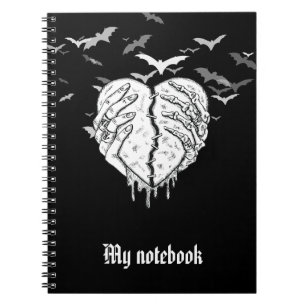 Gothic Notebook für Dark Ästhetik & Deep Ideas Notizblock